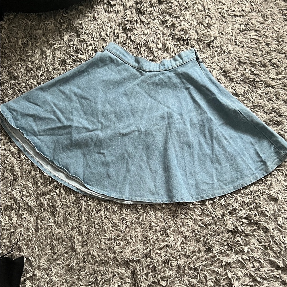 Denim Blue Women's Skirt - Picture 2 of 5
